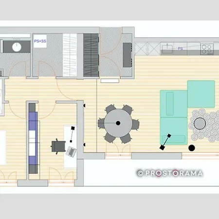 High-tech Modern With Quick Access 公寓
